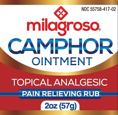 Mcamphor 10 (Milagroso Ointment 10)
